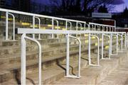 4 March 2022; A general view of the safe standing area in the away terrance before the SSE Airtricity League Premier Division match between Shelbourne and Derry City at Tolka Park in Dublin. Photo by Eóin Noonan/Sportsfile