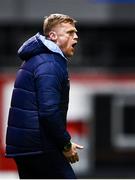 4 March 2022; Shelbourne manager Damien Duff after the SSE Airtricity League Premier Division match between Shelbourne and Derry City at Tolka Park in Dublin. Photo by Eóin Noonan/Sportsfile