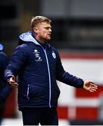 4 March 2022; Shelbourne manager Damien Duff after the SSE Airtricity League Premier Division match between Shelbourne and Derry City at Tolka Park in Dublin. Photo by Eóin Noonan/Sportsfile