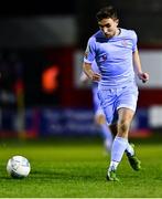 4 March 2022; Joe Thomson of Derry City during the SSE Airtricity League Premier Division match between Shelbourne and Derry City at Tolka Park in Dublin. Photo by Eóin Noonan/Sportsfile