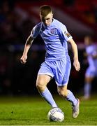 4 March 2022; Brandon Kavanagh of Derry City during the SSE Airtricity League Premier Division match between Shelbourne and Derry City at Tolka Park in Dublin. Photo by Eóin Noonan/Sportsfile