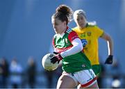 6 March 2022; Kathryn Sullivan of Mayo during the Lidl Ladies Football National League Division Division 1A, Round 3 match between Mayo and Donegal at Connacht GAA Centre of Excellence in Bekan, Mayo. Photo by Sam Barnes/Sportsfile