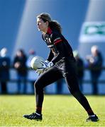 6 March 2022; Mayo goalkeeper Laura Brennan during the Lidl Ladies Football National League Division Division 1A, Round 3 match between Mayo and Donegal at Connacht GAA Centre of Excellence in Bekan, Mayo. Photo by Sam Barnes/Sportsfile