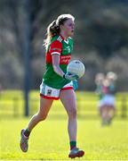 6 March 2022; Hannah Reape of Mayo during the Lidl Ladies Football National League Division Division 1A, Round 3 match between Mayo and Donegal at Connacht GAA Centre of Excellence in Bekan, Mayo. Photo by Sam Barnes/Sportsfile