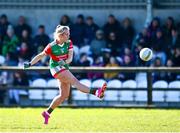 6 March 2022; Ciara Needham of Mayo during the Lidl Ladies Football National League Division Division 1A, Round 3 match between Mayo and Donegal at Connacht GAA Centre of Excellence in Bekan, Mayo. Photo by Sam Barnes/Sportsfile