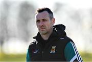 6 March 2022; Mayo manager Michael Moyles before the Lidl Ladies Football National League Division Division 1A, Round 3 match between Mayo and Donegal at Connacht GAA Centre of Excellence in Bekan, Mayo. Photo by Sam Barnes/Sportsfile
