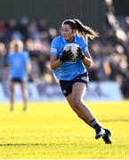 5 March 2022; Niamh Hetherton of Dublin during the Lidl Ladies Football National League Division 1 match between Meath and Dublin at Páirc Táilteann in Navan, Meath. Photo by David Fitzgerald/Sportsfile