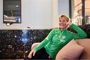 8 March 2022; Republic of Ireland women’s national team manager Vera Pauw at the launch of ‘Sky WNT Fund’ to support Women’s National Team players off the pitch. The ‘Sky WNT Fund’ will award a minimum of €25,000 this year, to assist five Women’s National Team players with their academic studies and career development off the pitch. The announcement coincided with Sky’s International Women’s Day event held at The Alex Hotel, Dublin, attended by WNT team manager Vera Pauw, WNT forward Saoirse Noonan and former WNT players Emma Byrne and Paula Gorham. Photo by Brendan Moran/Sportsfile