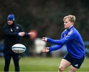8 March 2022; Ben Murphy during Leinster rugby squad training at UCD in Dublin. Photo by David Fitzgerald/Sportsfile