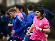 8 March 2022; John McKee during Leinster rugby squad training at UCD in Dublin. Photo by David Fitzgerald/Sportsfile