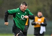 9 March 2022; Peter O’Mahony during Ireland rugby squad training at Carton House in Maynooth, Kildare. Photo by Brendan Moran/Sportsfile