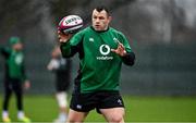 9 March 2022; Cian Healy during Ireland rugby squad training at Carton House in Maynooth, Kildare. Photo by Brendan Moran/Sportsfile