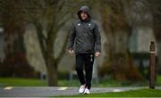 9 March 2022; Mental skills coach Gary Keegan arrives for Ireland rugby squad training at Carton House in Maynooth, Kildare. Photo by Brendan Moran/Sportsfile