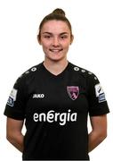 8 March 2022; Clíodhna Donnelly poses for a portrait during a Wexford Youths WFC squad portrait session at IT Carlow in Carlow. Photo by Eóin Noonan/Sportsfile