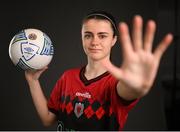 8 March 2022; Kira Bates-Crosbie poses for a portrait during a Bohemians squad portrait session at Oscar Traynor Centre in Dublin. Photo by Stephen McCarthy/Sportsfile