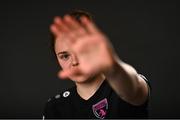 8 March 2022; Ciara Rossiter poses for a portrait during a Wexford Youths WFC squad portrait session at IT Carlow in Carlow. Photo by Eóin Noonan/Sportsfile