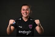 8 March 2022; Orlaith Conlon poses for a portrait during a Wexford Youths WFC squad portrait session at IT Carlow in Carlow. Photo by Eóin Noonan/Sportsfile