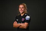 8 March 2022; Ellen Molloy poses for a portrait during a Wexford Youths WFC squad portrait session at IT Carlow in Carlow. Photo by Eóin Noonan/Sportsfile