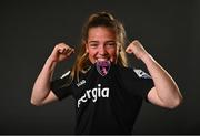 8 March 2022; Meabh Russell poses for a portrait during a Wexford Youths WFC squad portrait session at IT Carlow in Carlow. Photo by Eóin Noonan/Sportsfile