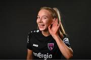 8 March 2022; Grace Fitzpatrick Ryan poses for a portrait during a Wexford Youths WFC squad portrait session at IT Carlow in Carlow. Photo by Eóin Noonan/Sportsfile