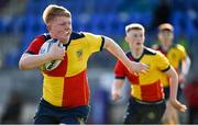 10 March 2022; Rory O'Connor O'Hehir of St Fintan’s High School during the Bank of Ireland Leinster Rugby Schools Junior Cup 2nd Round match between St Gerards School and St Fintans High School at Energia Park in Dublin. Photo by Harry Murphy/Sportsfile