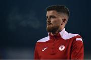 5 March 2022; Adam McDonnell of Sligo Rovers before the SSE Airtricity League Premier Division match between Sligo Rovers and Dundalk at The Showgrounds in Sligo. Photo by Ben McShane/Sportsfile