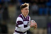 11 March 2022; Finn Kehoe of Clongowes Wood College during the Bank of Ireland Leinster Schools Junior Cup 2nd Round match between Clongowes Wood College and Cistercian College Roscrea at Energia Park in Dublin. Photo by Harry Murphy/Sportsfile