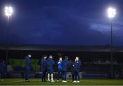 11 March 2022; Finn Harps players walk the pitch before the SSE Airtricity League Premier Division match between Finn Harps and St Patrick's Athletic at Finn Park in Ballybofey, Donegal. Photo by Ramsey Cardy/Sportsfile