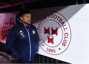 11 March 2022; Shelbourne manager Damien Duff before the SSE Airtricity League Premier Division match between Shelbourne and Dundalk at Tolka Park in Dublin. Photo by Eóin Noonan/Sportsfile