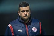 11 March 2022; St Patrick's Athletic manager Tim Clancy before the SSE Airtricity League Premier Division match between Finn Harps and St Patrick's Athletic at Finn Park in Ballybofey, Donegal. Photo by Ramsey Cardy/Sportsfile