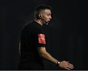 11 March 2022; Referee Declan Toland during the SSE Airtricity League Premier Division match between Waterford and Wexford at RSC in Waterford. Photo by Michael P Ryan/Sportsfile