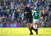 6 March 2022; Referee Patrick Murphy during the Allianz Hurling League Division 1 Group A match between Clare and Limerick at Cusack Park in Ennis, Clare. Photo by Ray McManus/Sportsfile