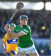 6 March 2022; Diarmaid Byrnes of Limerick during the Allianz Hurling League Division 1 Group A match between Clare and Limerick at Cusack Park in Ennis, Clare. Photo by Ray McManus/Sportsfile