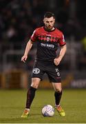 11 March 2022; Jordan Flores of Bohemians during the SSE Airtricity League Premier Division match between Shamrock Rovers and Bohemians at Tallaght Stadium in Dublin. Photo by Seb Daly/Sportsfile