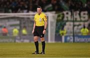 11 March 2022; Referee Robert Hennessy during the SSE Airtricity League Premier Division match between Shamrock Rovers and Bohemians at Tallaght Stadium in Dublin. Photo by Seb Daly/Sportsfile
