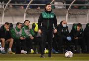 11 March 2022; Shamrock Rovers manager Stephen Bradley during the SSE Airtricity League Premier Division match between Shamrock Rovers and Bohemians at Tallaght Stadium in Dublin. Photo by Stephen McCarthy/Sportsfile