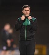 11 March 2022; Shamrock Rovers manager Stephen Bradley before the SSE Airtricity League Premier Division match between Shamrock Rovers and Bohemians at Tallaght Stadium in Dublin. Photo by Stephen McCarthy/Sportsfile