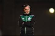 11 March 2022; Shamrock Rovers manager Stephen Bradley before the SSE Airtricity League Premier Division match between Shamrock Rovers and Bohemians at Tallaght Stadium in Dublin. Photo by Stephen McCarthy/Sportsfile