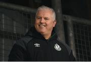 11 March 2022; Former Shamrock Rovers player Tony Cousins during the SSE Airtricity League Premier Division match between Shamrock Rovers and Bohemians at Tallaght Stadium in Dublin. Photo by Stephen McCarthy/Sportsfile