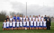 12 March 2022; Mary Immaculate College team before the Yoplait LGFA Giles Cup Final match between TU Dublin and Mary Immaculate College at DCU in Dublin. Photo by Eóin Noonan/Sportsfile