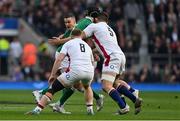 12 March 2022; Charlie Ewels of England tackles James Ryan of Ireland, resulting in a red card, during the Guinness Six Nations Rugby Championship match between England and Ireland at Twickenham Stadium in London, England. Photo by Brendan Moran/Sportsfile