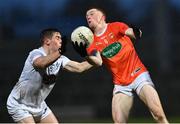 12 March 2022; Ciarán Mackin of Armagh in action against Jack Sargent of Kildare during the Allianz Football League Division 1 match between Armagh and Kildare at the Athletic Grounds in Armagh. Photo by Piaras Ó Mídheach/Sportsfile