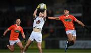 12 March 2022; Daragh Ryan of Kildare in action against Jemar Hall of Armagh during the Allianz Football League Division 1 match between Armagh and Kildare at the Athletic Grounds in Armagh. Photo by Piaras Ó Mídheach/Sportsfile