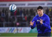 12 March 2022; Thomas Clarkson of Leinster before the United Rugby Championship match between Ulster and Leinster at Kingspan Stadium in Belfast. Photo by Harry Murphy/Sportsfile
