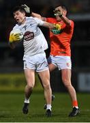 12 March 2022; Daragh Ryan of Kildare gets away from Niall Rowland of Armagh during the Allianz Football League Division 1 match between Armagh and Kildare at the Athletic Grounds in Armagh. Photo by Piaras Ó Mídheach/Sportsfile