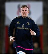 12 March 2022; Dan Leavy of Leinster before the United Rugby Championship match between Ulster and Leinster at Kingspan Stadium in Belfast. Photo by Harry Murphy/Sportsfile