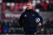 12 March 2022; Leinster senior coach Stuart Lancaster before the United Rugby Championship match between Ulster and Leinster at Kingspan Stadium in Belfast. Photo by Harry Murphy/Sportsfile