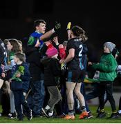 12 March 2022; David Clifford of Kerry and Padraig O’Hora of Mayo after the Allianz Football League Division 1 match between Kerry and Mayo at Austin Stack Park in Tralee, Kerry. Photo by Stephen McCarthy/Sportsfile