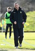 13 March 2022; Meath manager Andy McEntee celebrates a score by his side during the Allianz Football League Division 2 match between Meath and Cork at Páirc Táilteann in Navan, Meath. Photo by Brendan Moran/Sportsfile