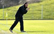 13 March 2022; Meath manager Andy McEntee during the Allianz Football League Division 2 match between Meath and Cork at Páirc Táilteann in Navan, Meath. Photo by Brendan Moran/Sportsfile